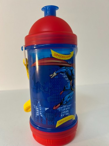 Sip N Snack Canteen Disney-Marvel-Nick Jr.-DC-Care Bears-Water Bottle - Picture 20 of 53