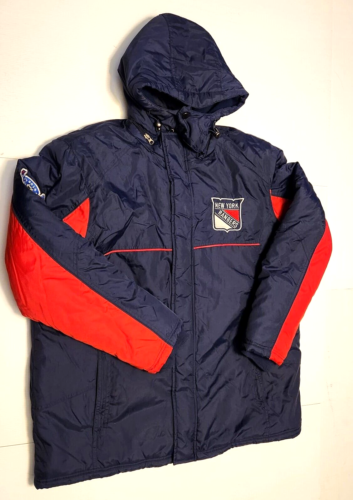 NHL NY Rangers 2014 Stadium Series LA NY CHI veste à capuche bleu/rouge zippée XL - Photo 1/21