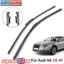 For Audi A6 C6 2004-2011 Avant Flat 22" 22" Windscreen Window Front Wiper Blades