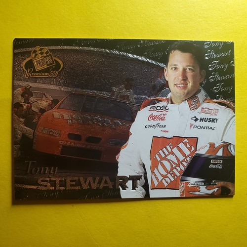 TONY STEWART #23 THE HOME DEPOT - NASCAR - 1999 PRESS PASS PREMIUM - Picture 3 of 3