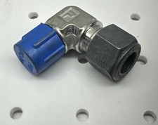 PARKER 6-4CBZ-SS Male Elbow Fitting, 3/8” Tube x 1/4” MNPT 316 SS Single Ferrule