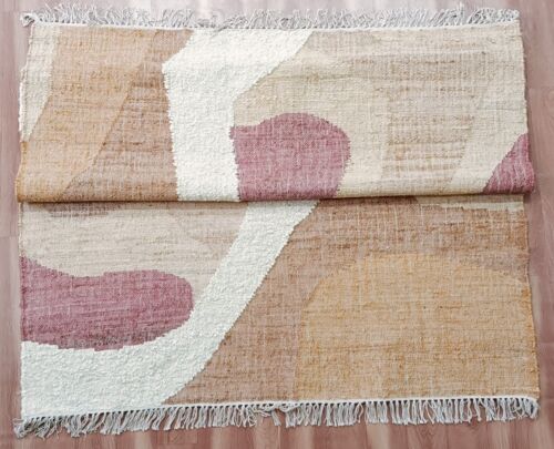 Exquisite Han cotted Jute Rugs in Handwoven to Decor Living area and Home Rugs. - Picture 5 of 10