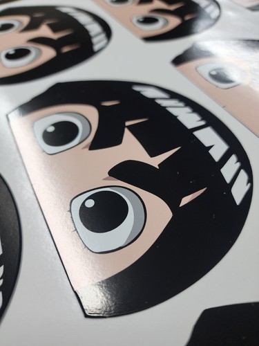 Rock Lee Peeker Naruto Decal Sticker Car Truck Comic 5" x 3.5" - Picture 2 of 4