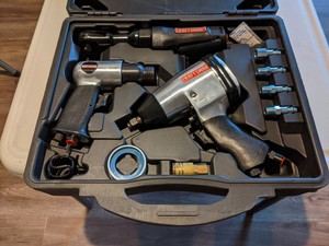 New Craftsman Air Tools 10 Piece Mechanics Air Tools Set 6 Piece Blow