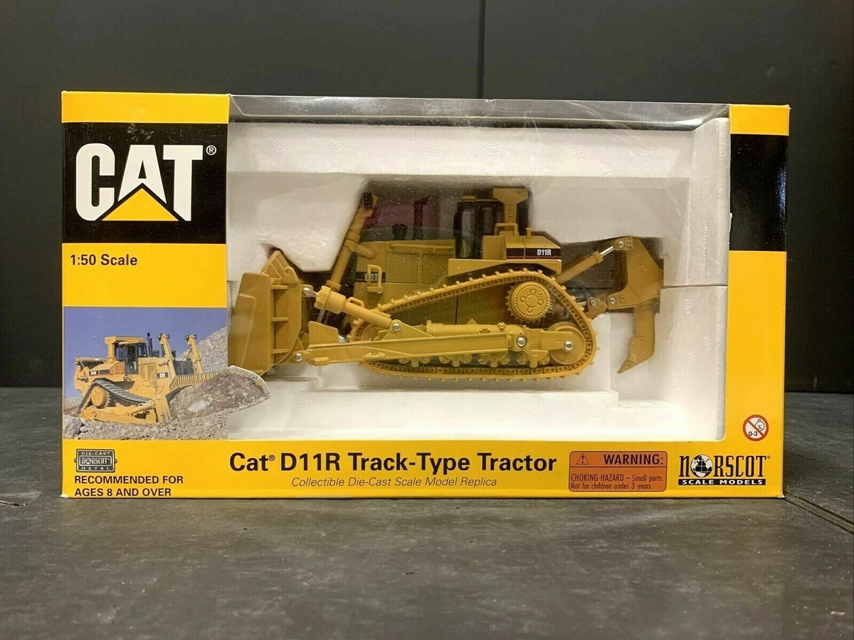 NORSCOT 1/50 55025 Cat D11R Track-Type Tractor Mint in box C NORSCOT 1/50 55025 Cat D11R Track-Type Tractor Mint in box C