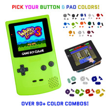 Nintendo Game Boy Color KIWI System GBC AMOLED OLED XL Touchscreen LCD Buttons