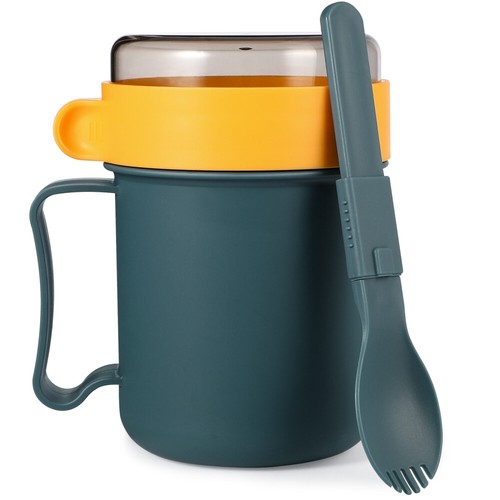Cereal Cup Soup Mugs for The Microwave Travel Container with Lid Kitchen