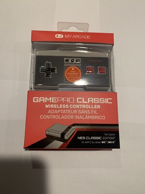 GamePad Classic Wireless Controllers for NES Classic Edition Wii U NEW 
