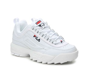fila black patent trainers