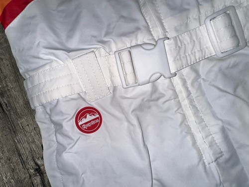 NWT Girls Medium Tipsy Elves Sunrise Rainbow White Shredder Snow Ski Suit - Picture 8 of 23