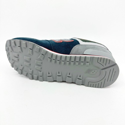 New Balance 574 Classics Navy Blue Grey Kids Running Sneakers KL57401P - Picture 6 of 6