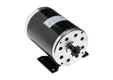 Electric Brush Motor My1020 35 10t Sprocket 1000w 48v Dc W Base F Gokart Unite