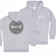 INDEPENDENT TRUCK CO' Pavement Span Skateboard Hoodie. Zip Up Top / Hoody - L G