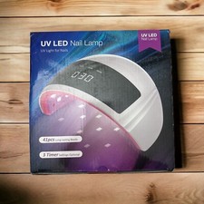 MUTUDU 45W UV LED Nail Lamp | Fast Gel Curing Light w/ Aibrit Tech