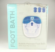  Equate Bubble Massage Foot Bath w. Heat Maintenance