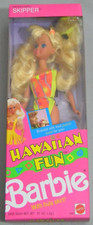 BARBIE HAWAIIAN FUN SKIPPER w/ BRACELET w/ FRUIT PUNCH SCENT 1990 MATTEL 5942