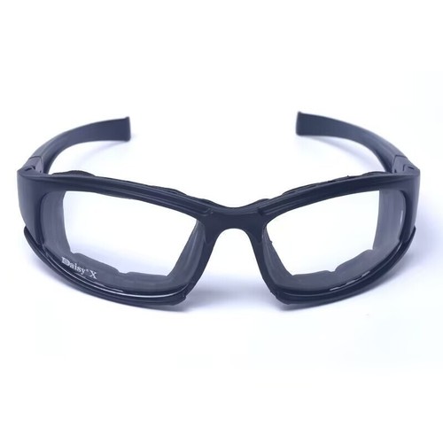 Mens X7 Tactical Sunglasses Desert Storm With 4 Lens Outdoor UV Military Goggles - Picture 6 of 9