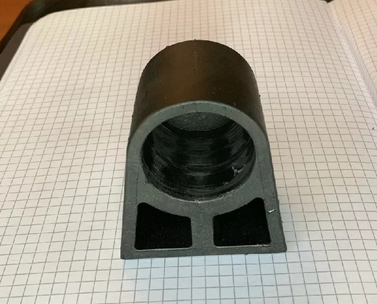 Drum Rack Rubber Tube Feet Feet (4) 1.5" OD Tube, Compatible W/Yamaha Drum Sets