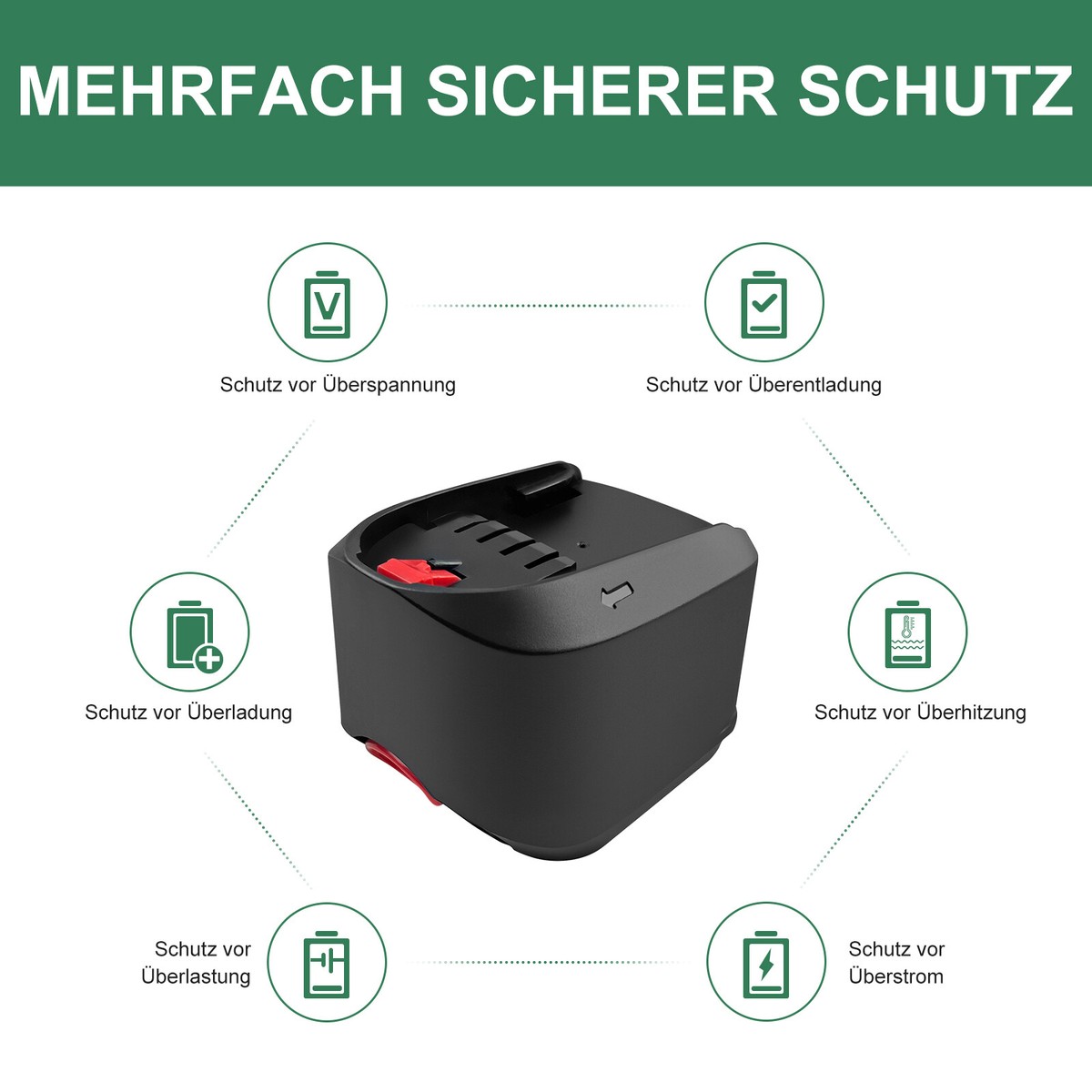 Batteria 18 V Litio 8ah Procore 1607a35ozr - De Rosa Srl - Foto 6