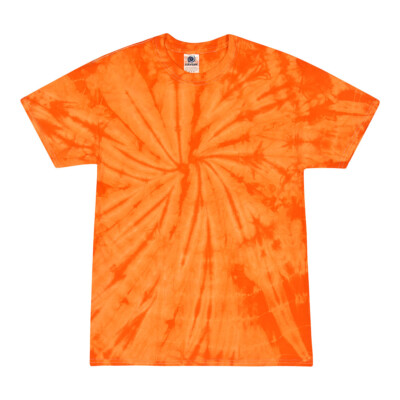 Tie Dye T-Shirts Multi-Color Adult XL 100% Cotton Colortone