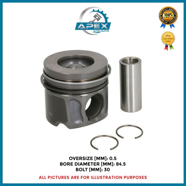 Land Rover Discovery Range Rover 3.0 Diesel Motor 306DT Kolben 84.5Mm - 0.50-image