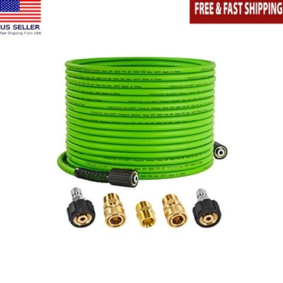 Pressure Washer Hose 50FT 3600PSI Kink Resistant Pressure Washing Extension Hose