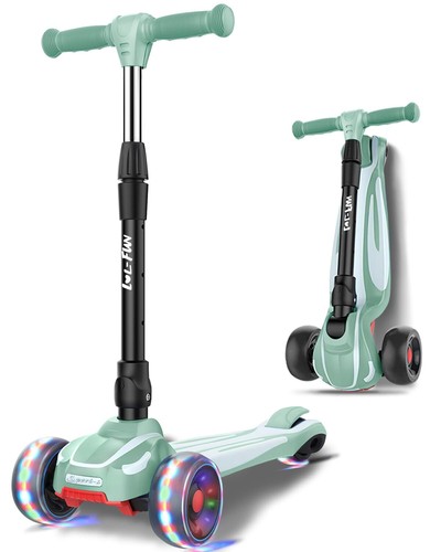 Toddler Scooter for Kids Ages 3-12 Years Old Boy Girl with 3 Wheel LED Lights... - 第 1/6 張圖片