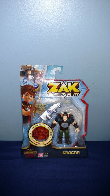 BRAND NEW SEALED Zak Storm 3 Inch Action Figure - Crogar | eBay