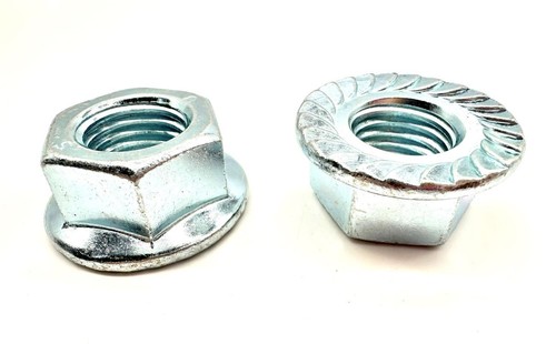 TUERCAS DE BRIDA SERRADAS M6 M8 M10 M12 M16 M20 BRIDAS DE ZINC PEQUEÑAS GRANDES BLOQUE DE BLOQUEO A GRANEL - Imagen 25 de 26