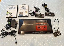 Sega Master System Mk 1 Black Console (PAL) + 3 x Games