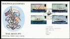 DR WHO 1973 BAILIWICK OF GUERNSEY FDC MAIL BOAT SHIP COMBO R77299