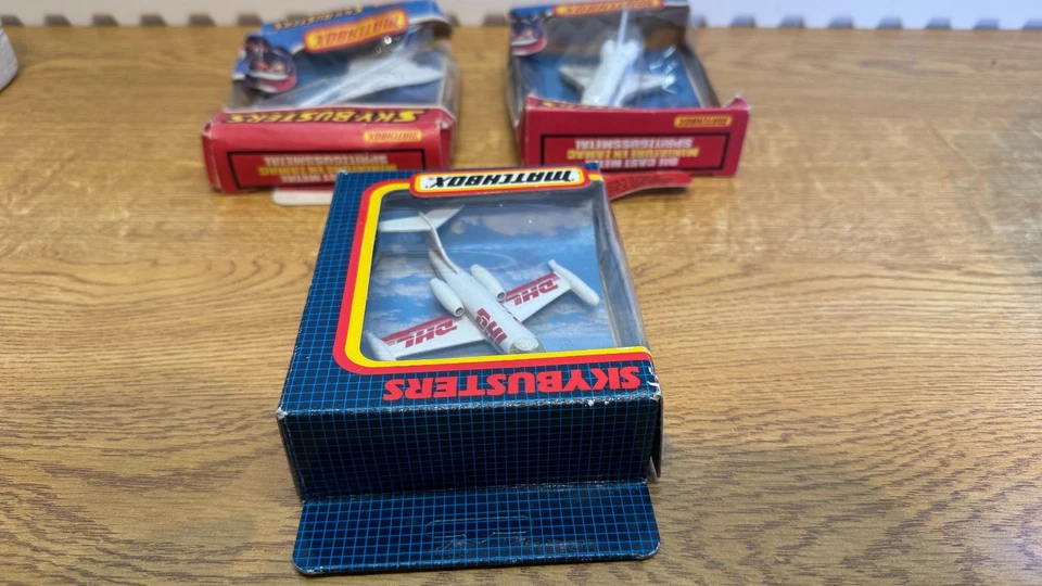 3 X Matchbox Skybusters SB-1 DHL, SB-3 Shuttle, SB-23 Supersonic Airliner - Image 3 of 4