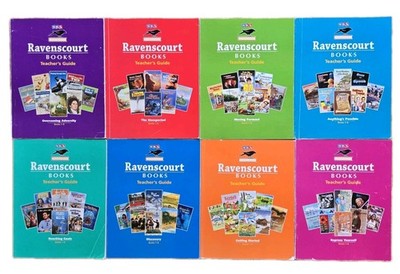 Lot Of 8 SRA RAVENSCOURT TEACHER'S GUIDES (8 Units, covering 8 Books Each)