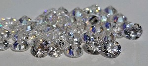 500 pieces Round 5.20mm CZ Stones Loose Cubic Zirconia