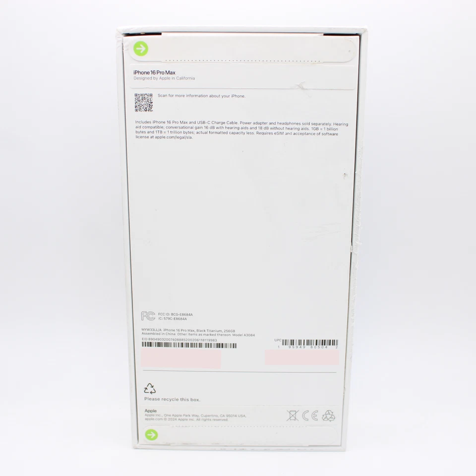 Apple iPhone 16 Pro Max A3084 256GB | Black Titanium | XFINITY ONLY - Image 2 of 4