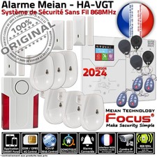 Centrale alarme connectée Meian 4G Ethernet TCP-IP 868 MHz Smartphone App