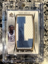 Upper Deck SP Authentic By The Letter Michael Jordan Patch Auto /23 Tar Heels