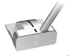 MAZEL MINI M04 Silver Putter main droite 34ich tige graphite neuf