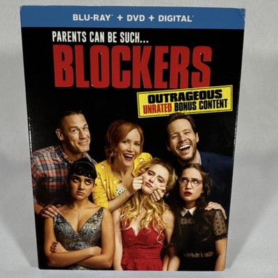 Universal Pictures Blockers Blu-ray Comedy Unrated Bonus Content New Sealed