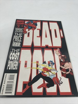 Deadpool # 2 1st Print Marvel Comic Book X-Men X-Force Circle Chase 3