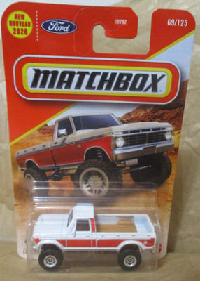 Matchbox 1-125 series #69 1974 Ford F100 Ranger 4x4 Lifted   1:64 Diecast