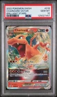 2022 POKEMON SWORD & SHIELD BRILLIANT STARS #018 CHARIZARD VSTAR PSA 10