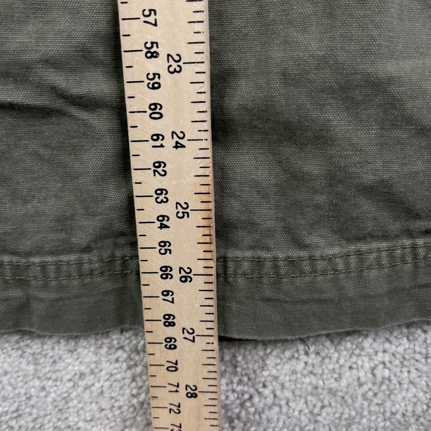 Universal Thread Jacket Womens Small Green Canvas… - image 12