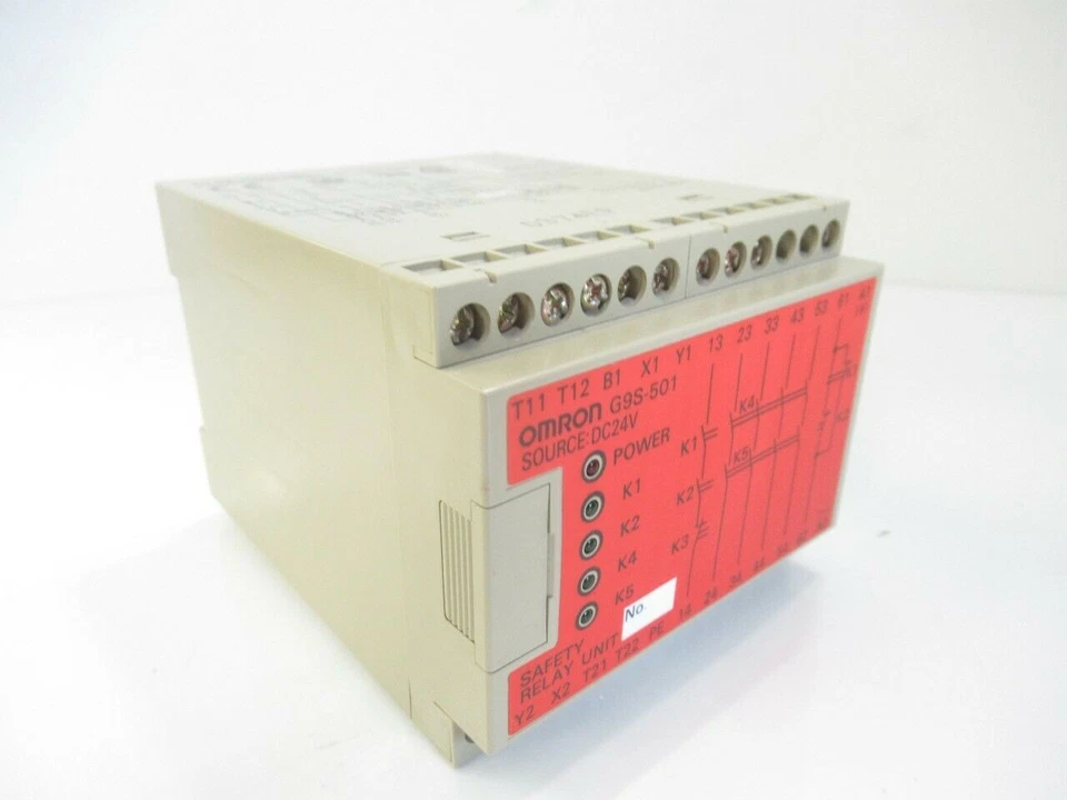 Unidade de relé de segurança G9S-501 G9S501 - OMRON (USADO TESTADO) - Imagem 3 de 4