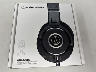 NEW Audio-Technica ATH-M40X Professional Monitor Over The Ear Headphones