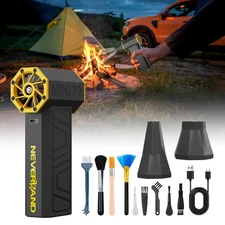 Portable Compressed Air Duster 180000RPM Stepless Speed Electric Cleaner for PC