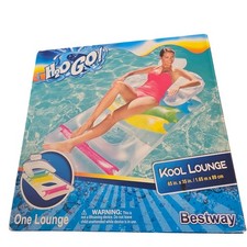 H2O Go Kool Lounge Pool Float Inflatable Float 65 X 35 Inches NEW