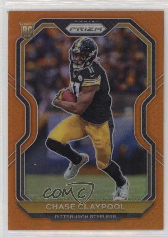 2020 Panini Prizm Orange 240/249 Chase Claypool #392 Rookie RC 15ej