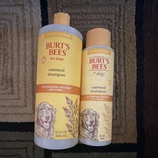 Burt's Bees Oatmeal Dog Shampoo Colloidal Oat Flour Honey 32 fl oz  16 fl oz