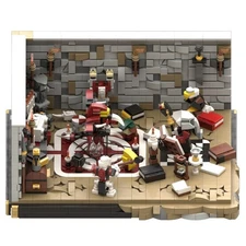 HXtoy Rituals of Summoning at the Altar with Bird Building Toys Set